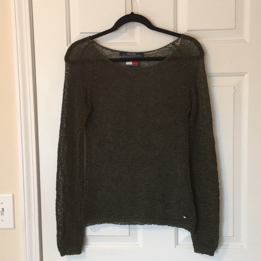 Vintage (97-98) Tommy Hilfiger mesh shirt/cover-up